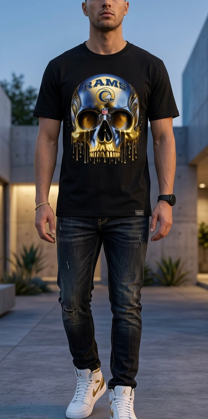 LA Rams Skull Graphic Tee