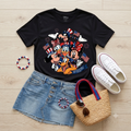 America 250th Anniversary Disney Characters Patriotic Tee
